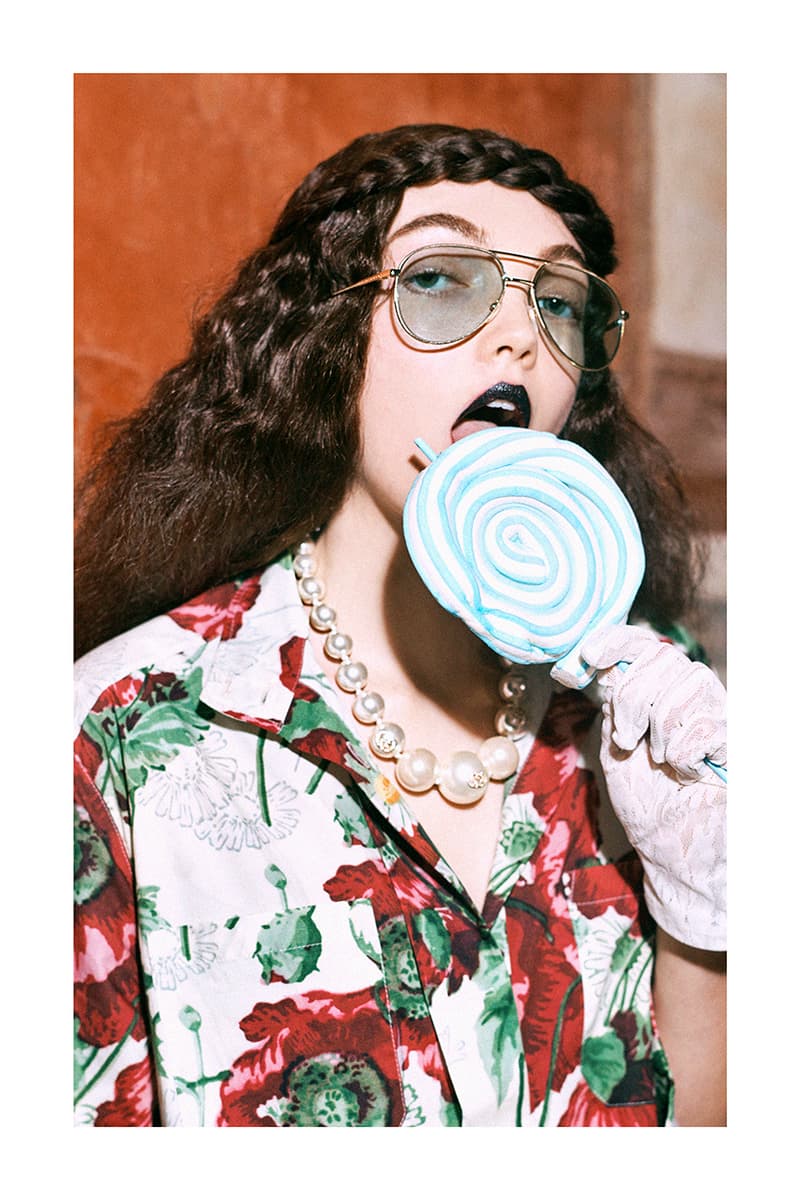 gucci pre fall 2019 collection lookbook harmony korine shot rome womenswear