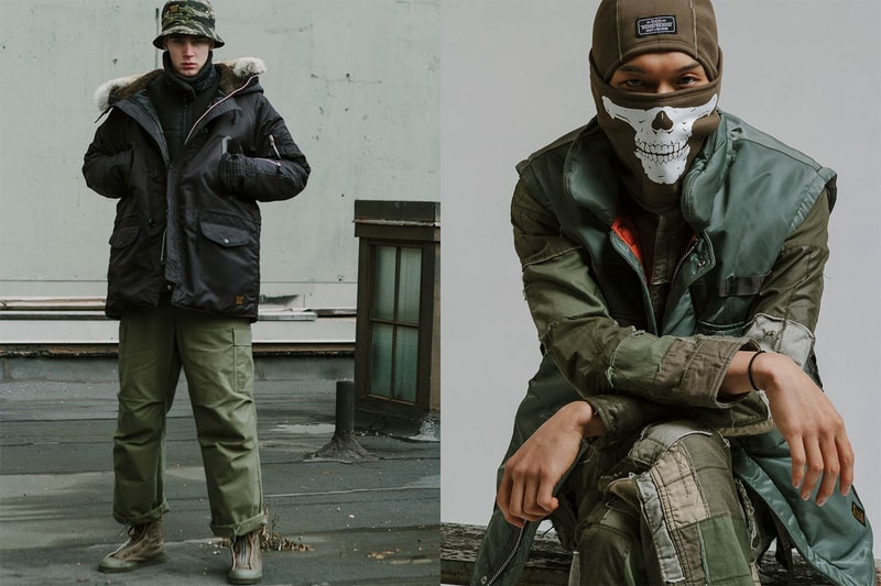Haven Neighborhood and Wtaps FW18 Editorial styling fashion photography clothing winter outerwear 