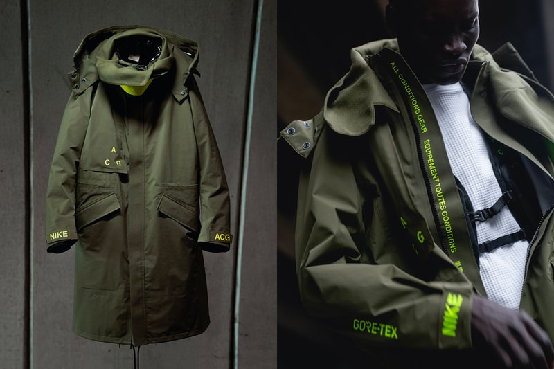 Haven Nike ACG Collection Lookbook Errolson Hugh Techwear Outerwear Jackets Canada Gore-tex Rain Snow