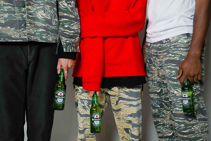 Heineken Union "Green Collar" Capsule Collaboration collection drop release date info buy 100 los angeles la pro keds sneaker december 1 2018 beer