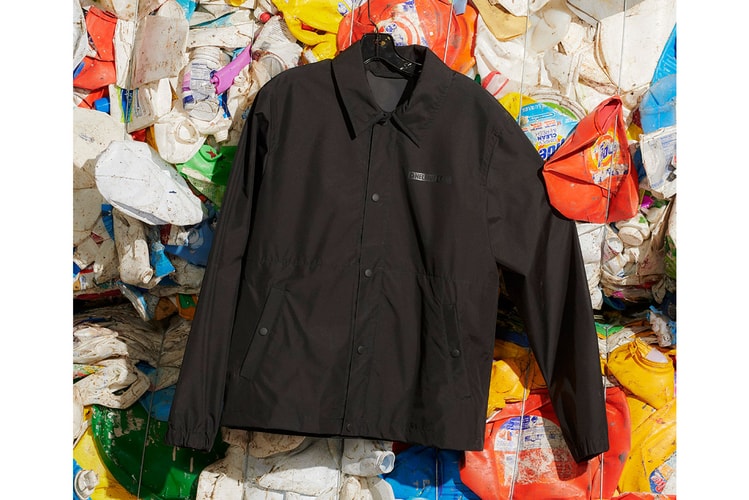Helmut Lang Utilizes Parley's Upcycled Plastic Waste for Seasonal Jacket Collection