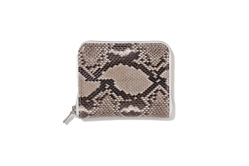 Hender Scheme Python Leather Shoes Accessories wallet zipper purse long short square january 3 2019 sukima store release date info mills footwear pattern