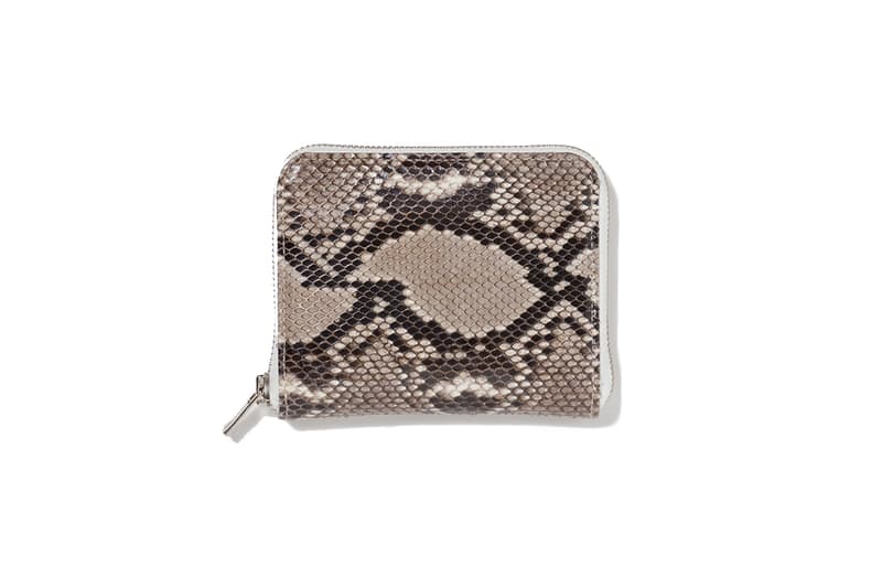 Hender Scheme Python Leather Shoes Accessories wallet zipper purse long short square january 3 2019 sukima store release date info mills footwear pattern