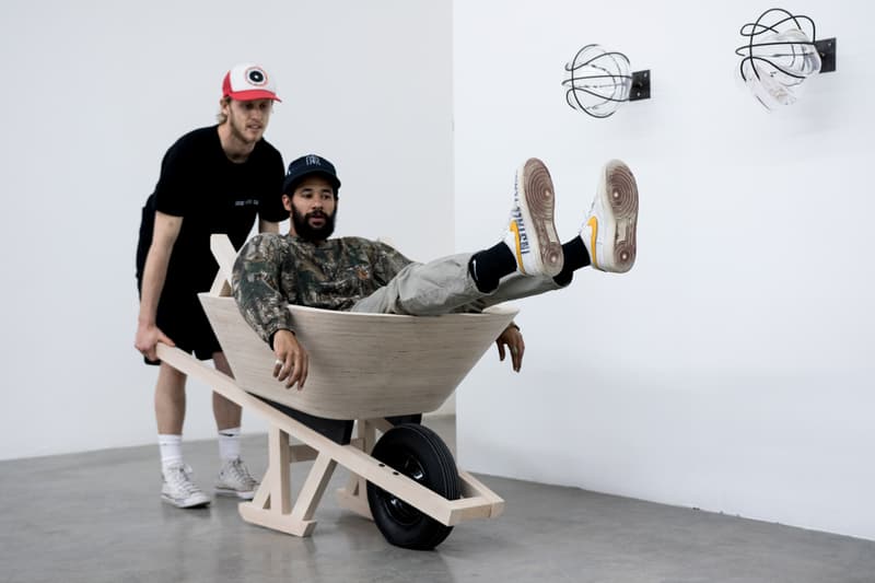 john margaritis new york sunshine broken time exhibition art basel miami artworks sculptures installations flight club dewalt milwaukee apparel merchandise