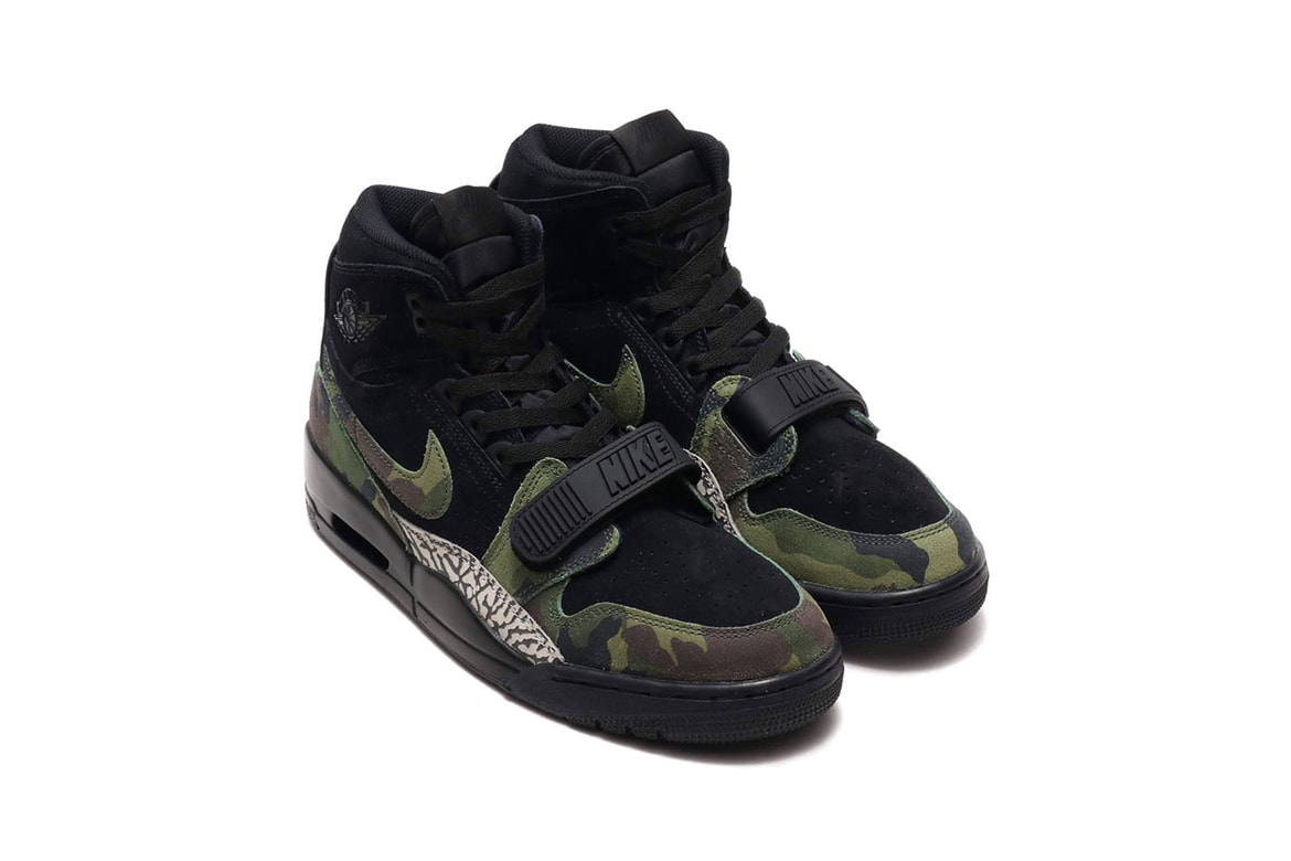 Jordan Legacy 312 Black Camo Elephant Print Hypebeast Jordan Legacy 312 Black Camo Elephant Print Hypebeast