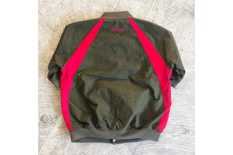 Just Don READYMADE Basketball Warmup Set Release Info Date Tear Away Track Pants Shoot around shirt why are you here GR8 Maxfield LA jacket