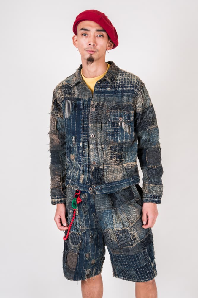 KAPITAL Bob Marley spring summer 2019 Collection denim kountry print jamaica reggae blue japan