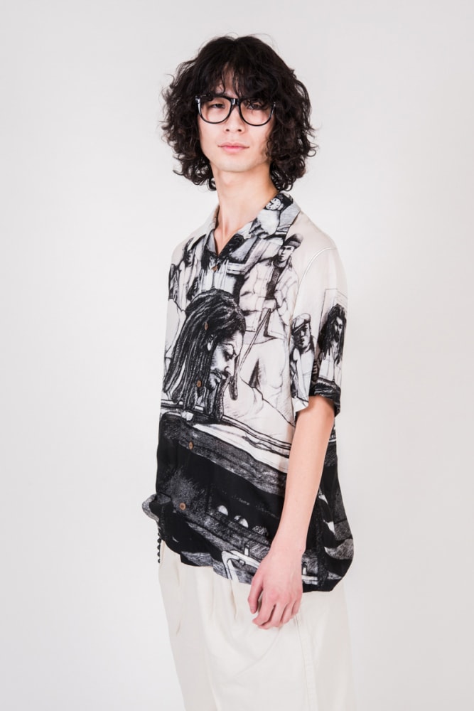 KAPITAL Bob Marley spring summer 2019 Collection denim kountry print jamaica reggae blue japan