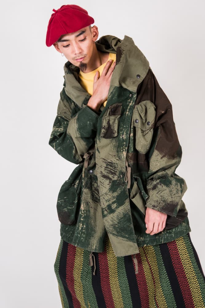 KAPITAL Bob Marley spring summer 2019 Collection denim kountry print jamaica reggae blue japan