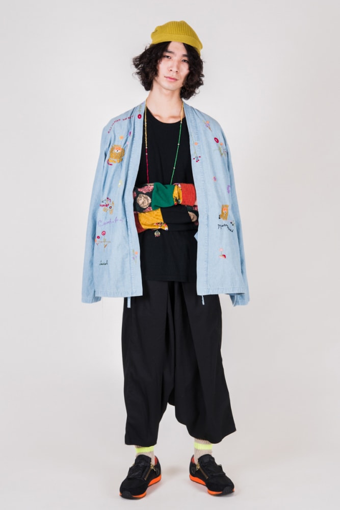 KAPITAL Bob Marley spring summer 2019 Collection denim kountry print jamaica reggae blue japan