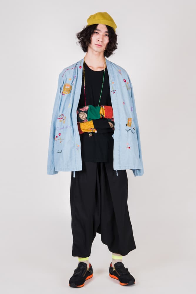 KAPITAL Bob Marley spring summer 2019 Collection denim kountry print jamaica reggae blue japan