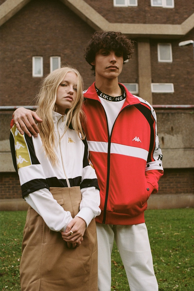 Kappa spring 2019 men women wear collection track suit 70s omni logo juventus lookbook collection release date info february 2019
