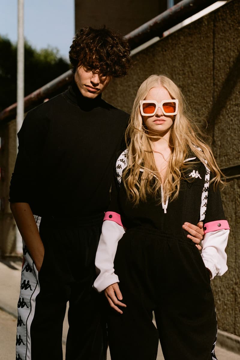 Kappa spring 2019 men women wear collection track suit 70s omni logo juventus lookbook collection release date info february 2019