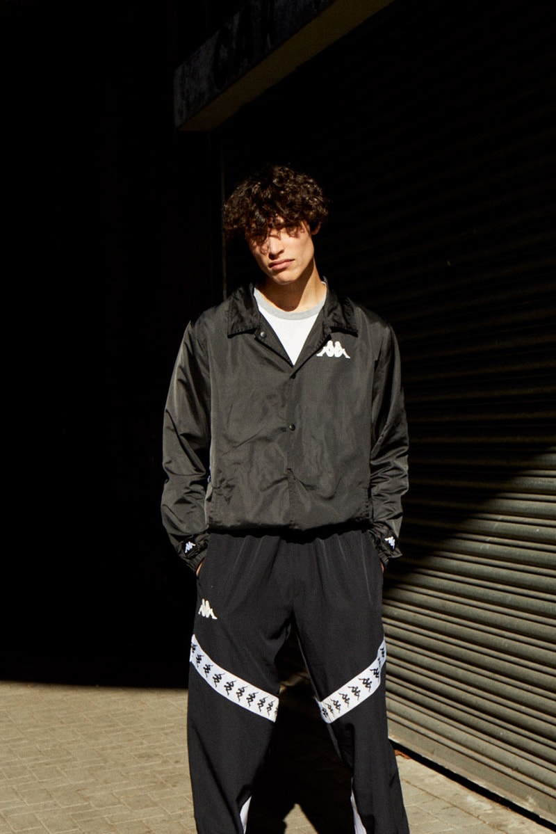 Kappa spring 2019 men women wear collection track suit 70s omni logo juventus lookbook collection release date info february 2019