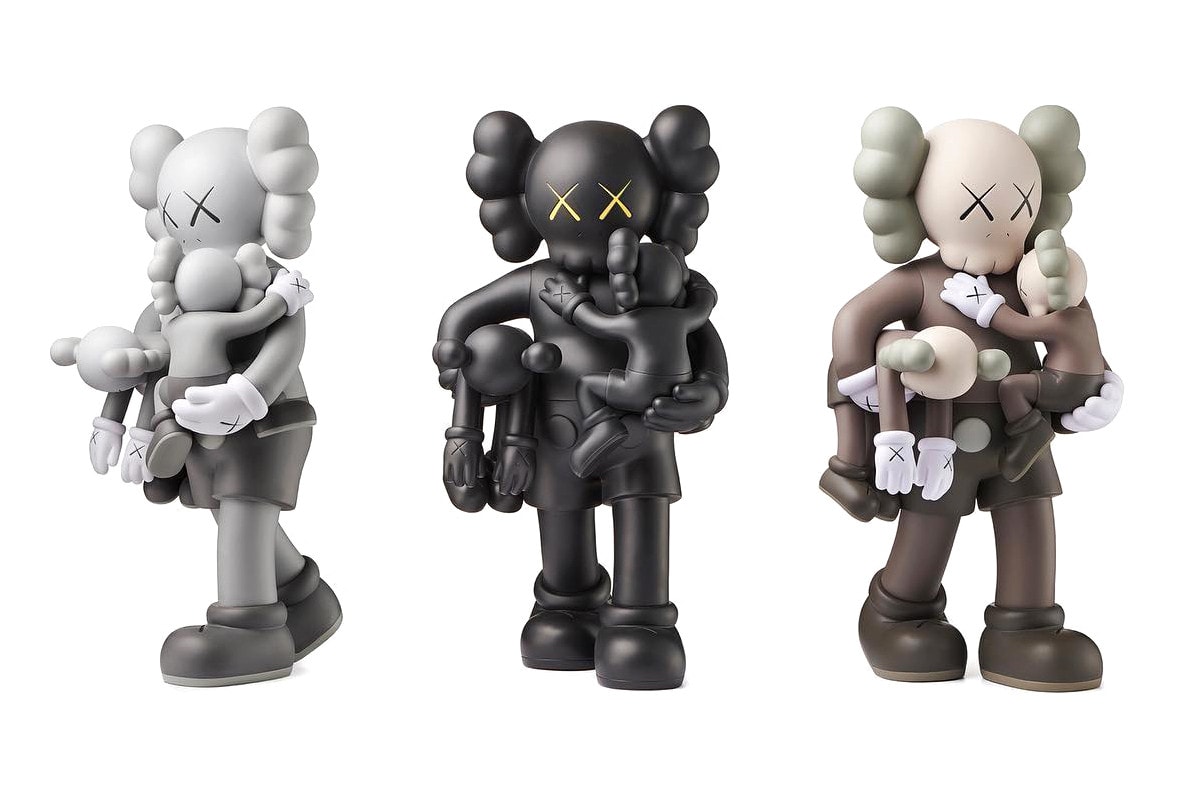 KAWS’ “CLEAN SLATE” Companion Re-Release collectables 