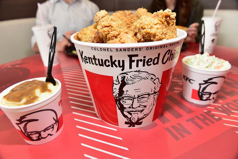 KFC Fried Chicken Firelog Yulelog fireplace wood
