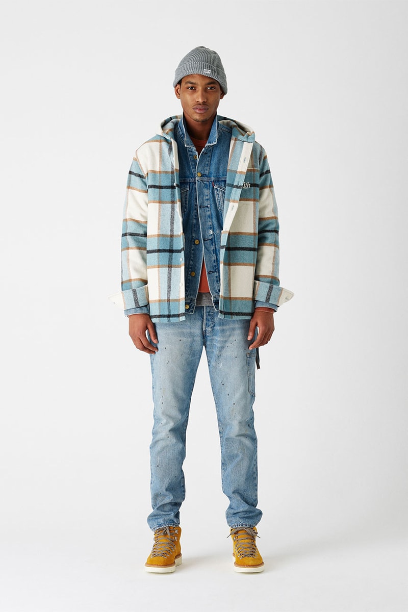 kith winter 2018 collection lookbook fashion december levi's 
