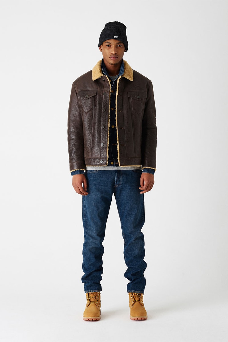 kith winter 2018 collection lookbook fashion december levi's 