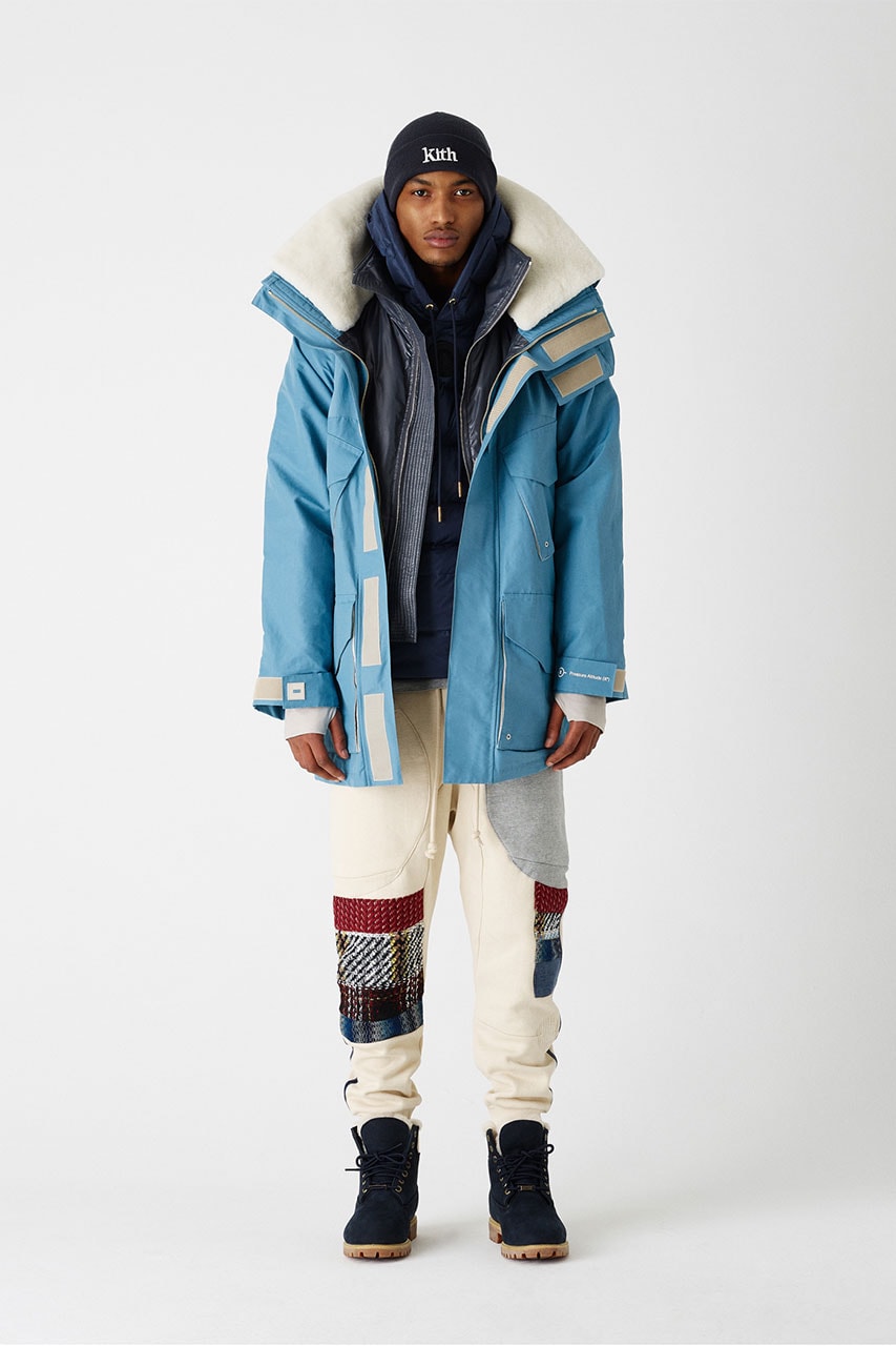 kith winter 2018 collection lookbook fashion december levi's 