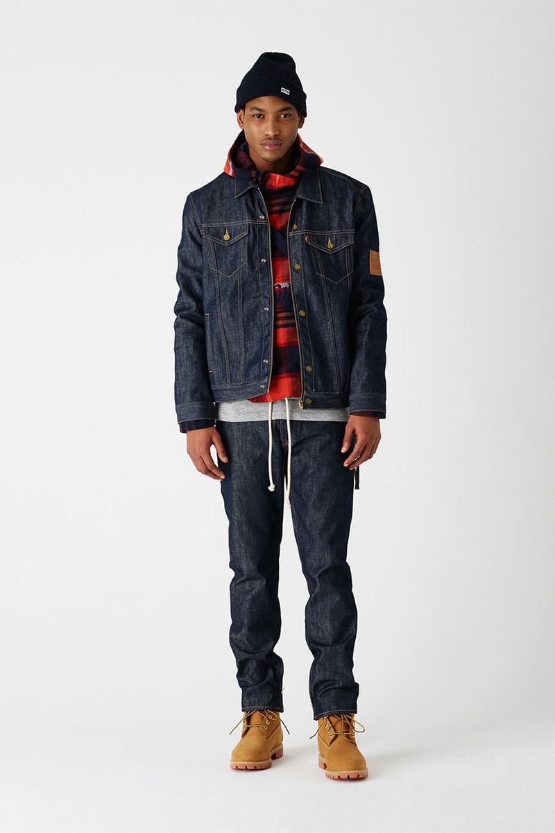 kith winter 2018 collection lookbook fashion december levi's 