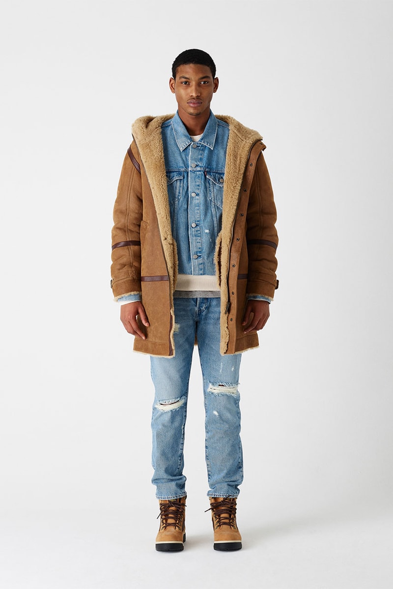 kith winter 2018 collection lookbook fashion december levi's 