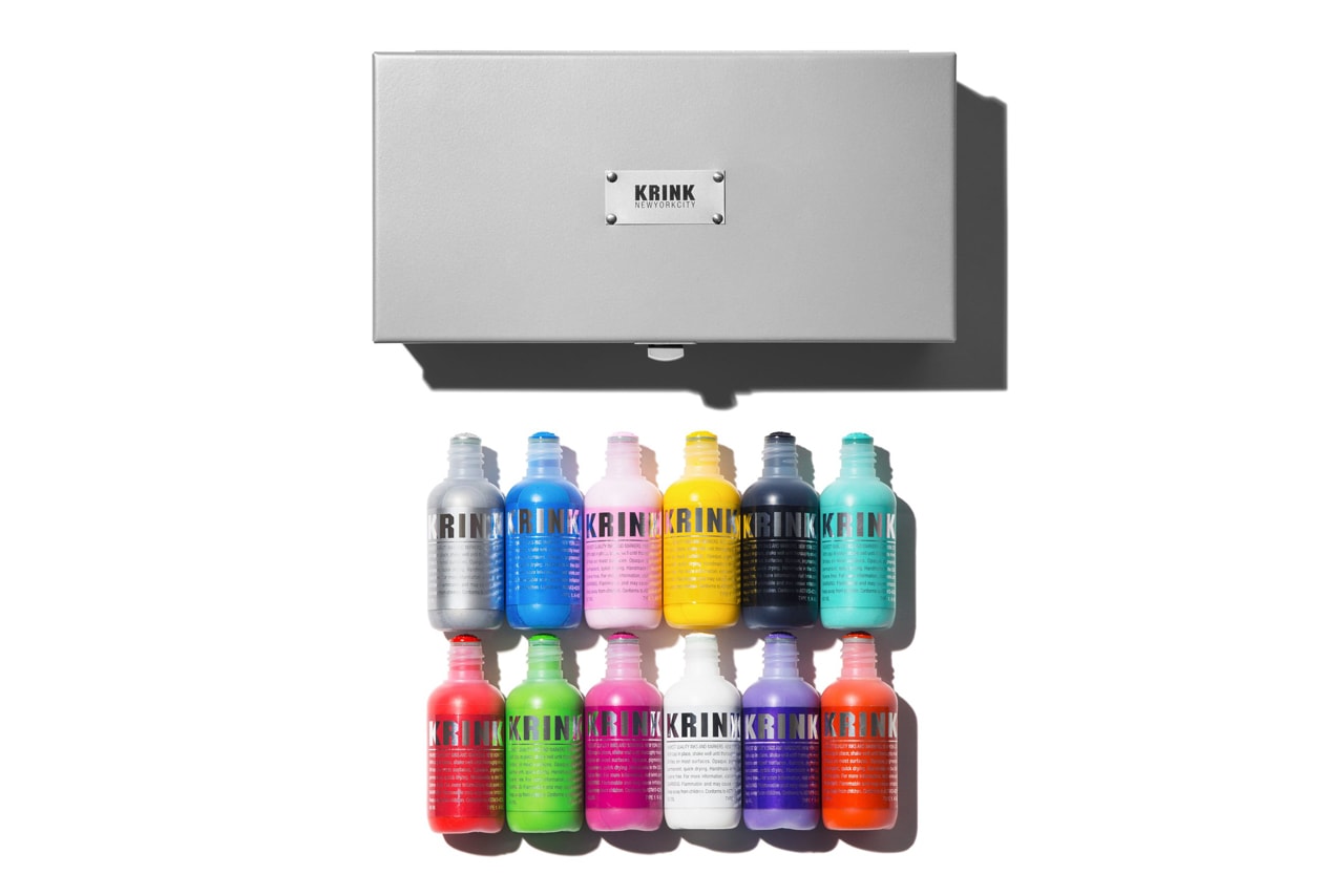 krink storage box k60 paint marker box set giveaway hypebeast art craig costello art artworks tools
