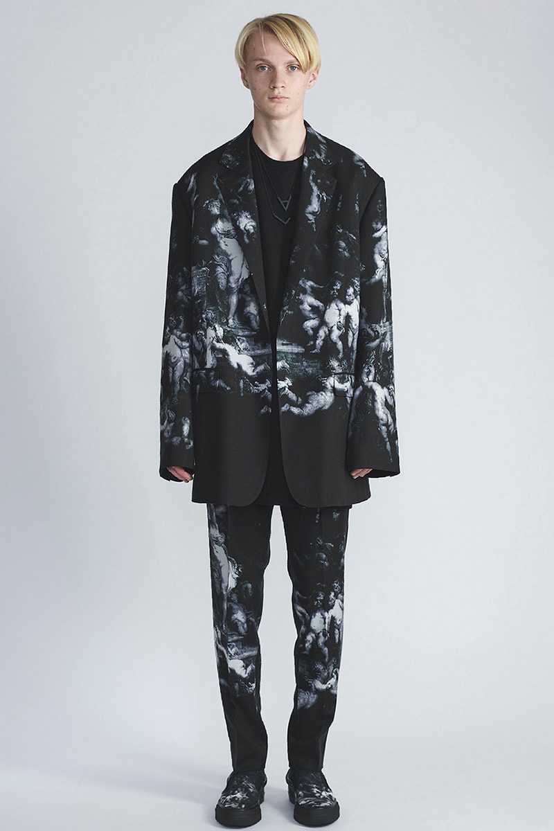 Lad Musician spring summer 2019 collection lookbook paint francisco meilino christopher wool joy division
