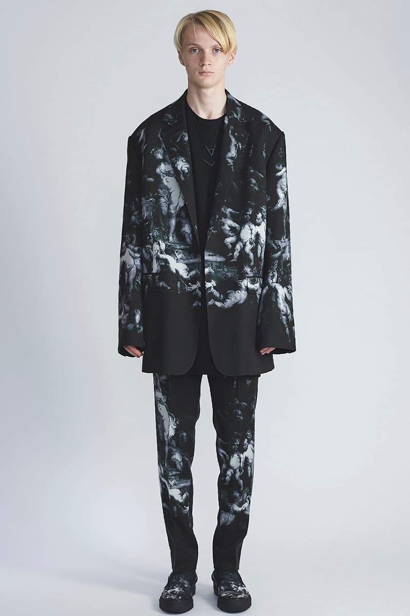 Lad Musician spring summer 2019 collection lookbook paint francisco meilino christopher wool joy division