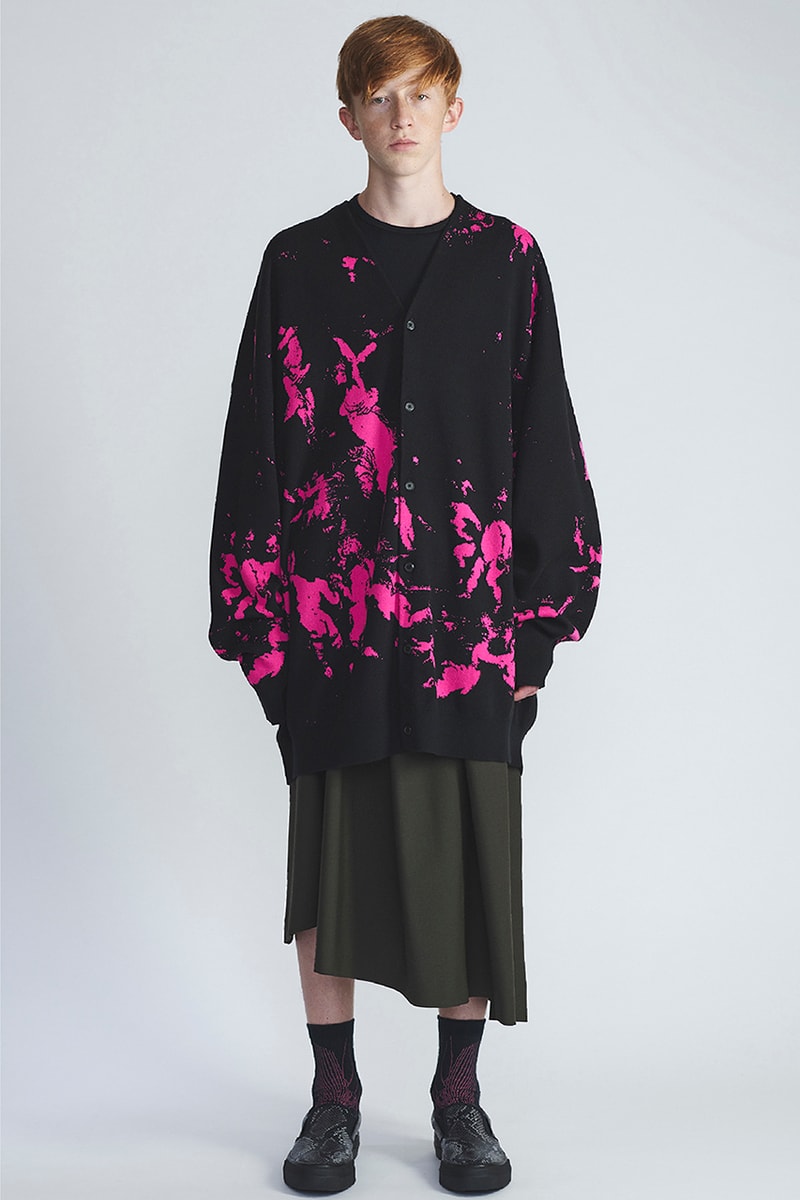 Lad Musician spring summer 2019 collection lookbook paint francisco meilino christopher wool joy division