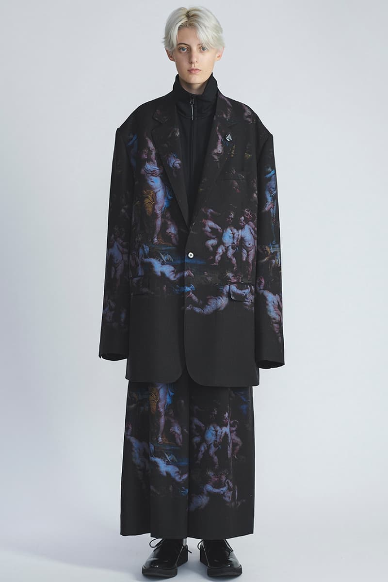Lad Musician spring summer 2019 collection lookbook paint francisco meilino christopher wool joy division
