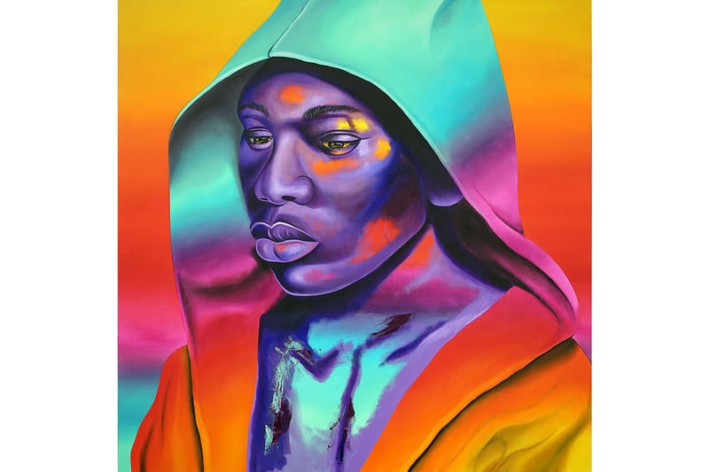 Advent Calendar Day 22: MADSTEEZ Original Oil on Canvas Painting