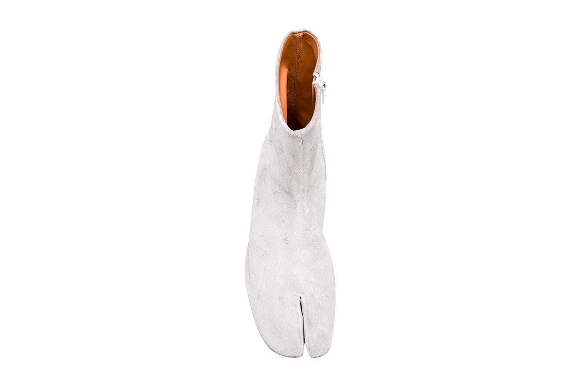 Maison Margiela Painted Side-Zip Tabi Boot Release Date Info White Leather mens