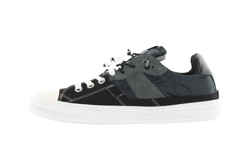 Maison Margiela Repaired New Sneaker Info MMM Antwerp design deconstructed sneakers trainers kicks converse nylon 