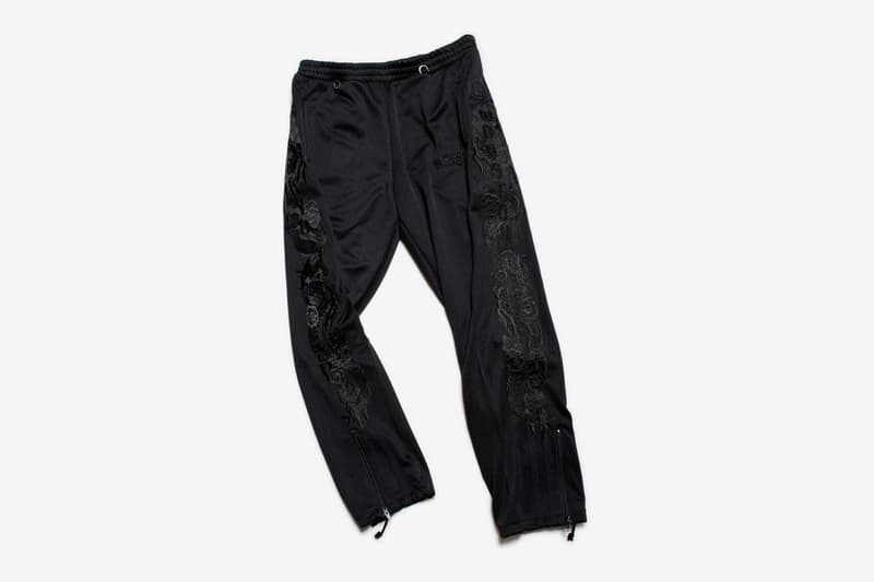 mastermind JAPAN Doublet Riccardi 40th Anniversary Collab Black Chaos Embroidery Track Jacket Pants Sweater