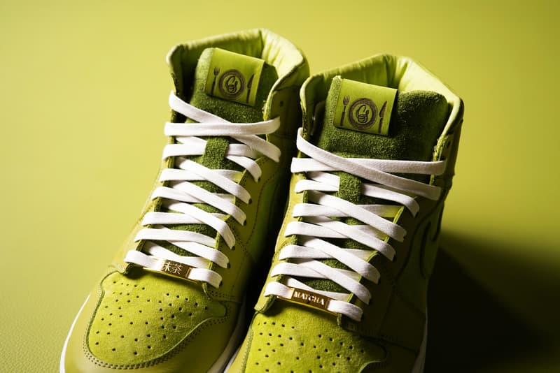Custom Air Jordan 1 Matcha Chase Shiel