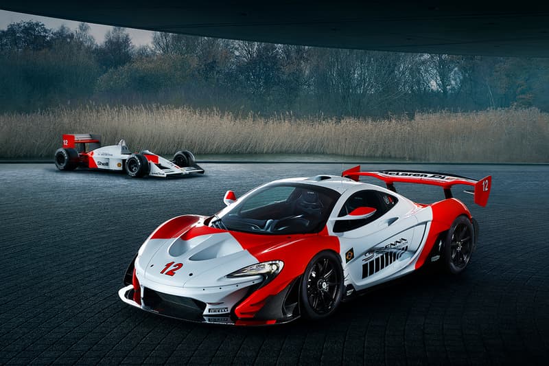 McLaren P1 GTR Ayrton Senna 30th Anniversary Car Marlboro Race Car MP4/4
