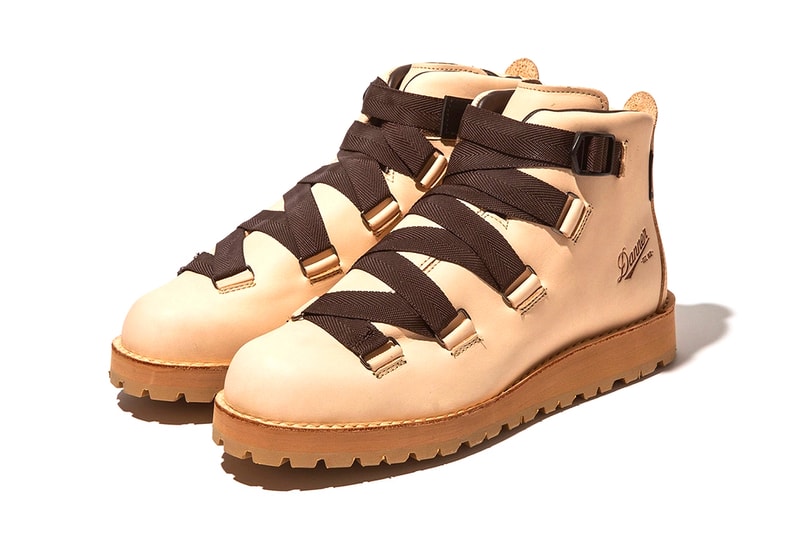 Meanswhile x Danner Mountain Light Boot Info footwear outdoors japan Tokyo Japanese buckles leather USA American 