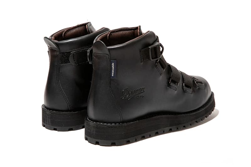 Meanswhile x Danner Mountain Light Boot Info footwear outdoors japan Tokyo Japanese buckles leather USA American