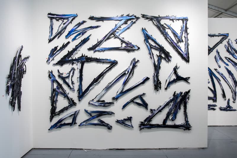 meguru yamaguchi gr gallery booth scope miami exhibition art artworks artist sculptures paintings installations