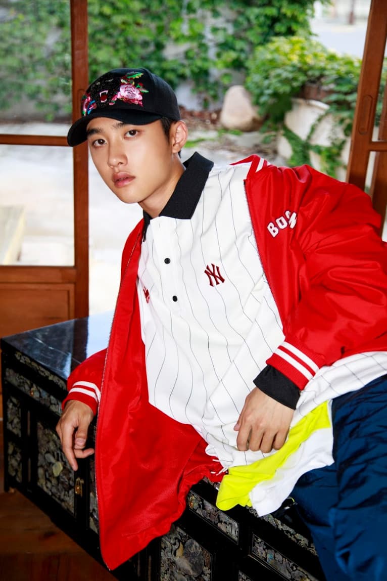 MLB Taps EXO for Its FW18 Collection fall winter 2018 major league baseball