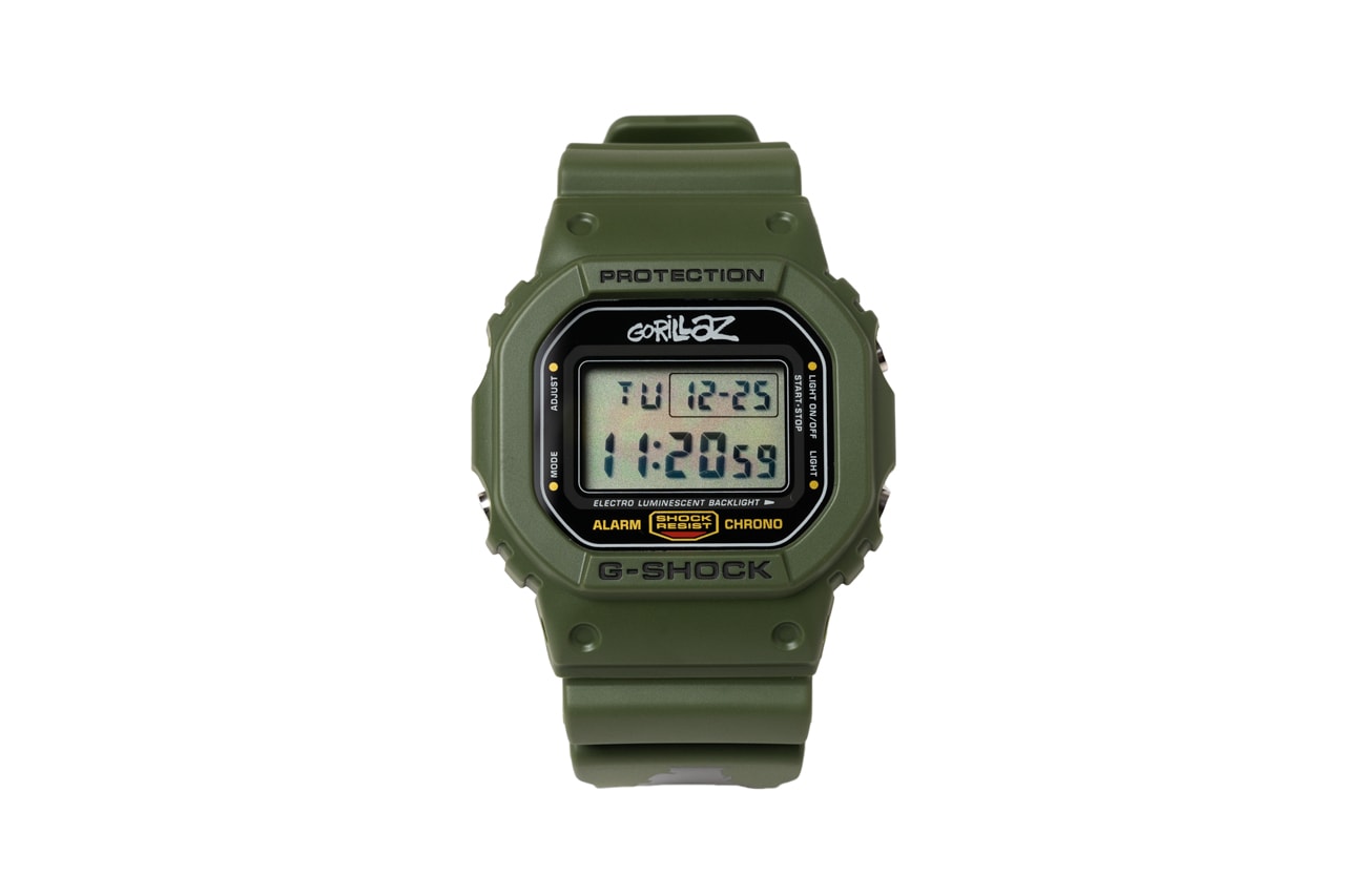 Gorillaz G-Shock Watch 2D Murdoc Niccals Noodle Russel Hobbs advent calendar 