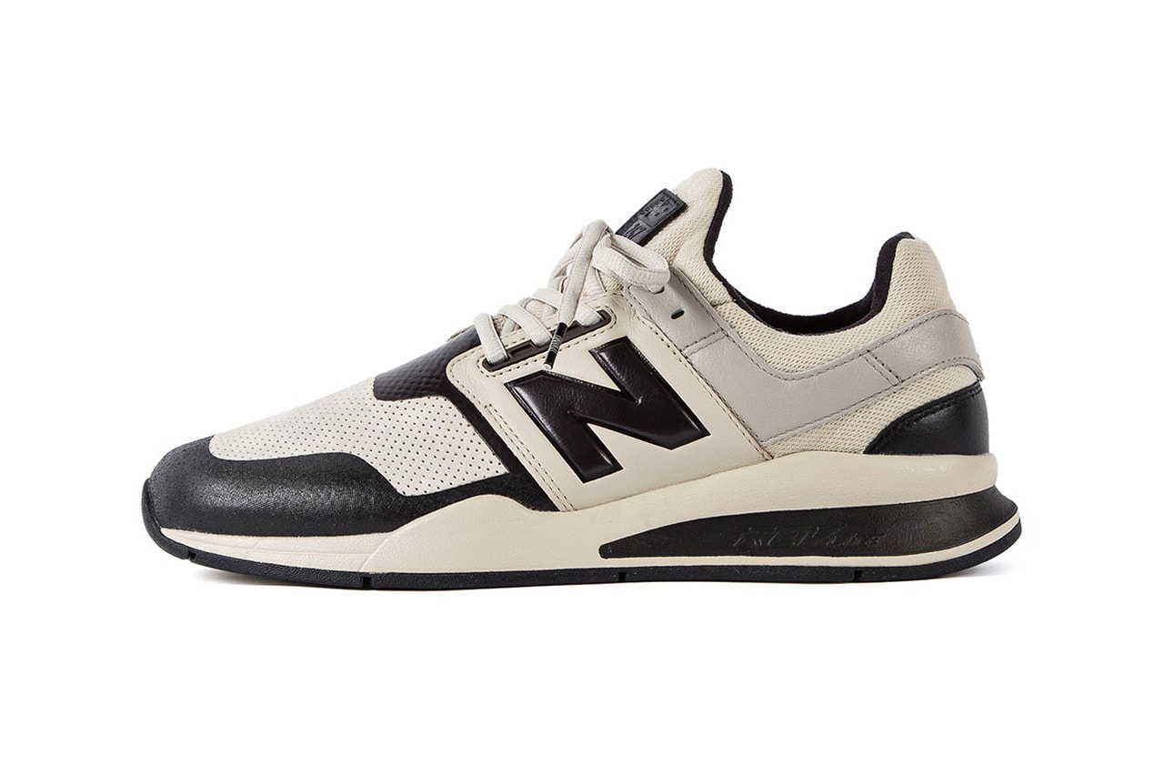N.HOOLYWOOD x New Balance 247v2 Release Info date price collaboration sneaker colorway black white cream leather purchase buy online