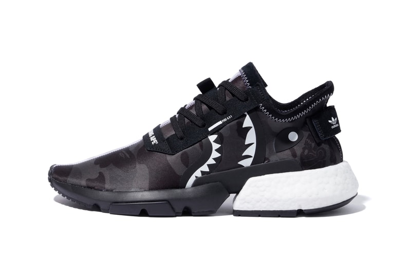 BAPE x NBHD x adidas Entire Collab Collection full every item sneakers shoes clothing bearbricks medicom toy incense chambers 2019 january 2 hoods NHBAPE NMD STLT s-3.1 100 400