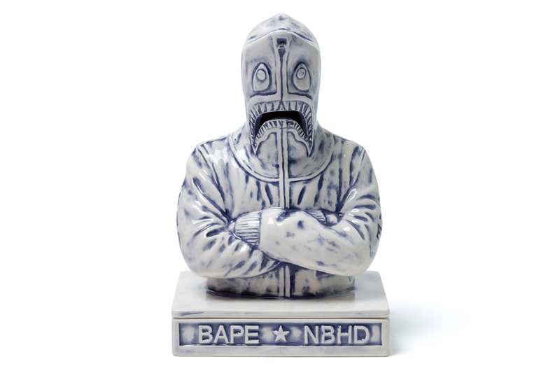 BAPE x NBHD x adidas Entire Collab Collection full every item sneakers shoes clothing bearbricks medicom toy incense chambers 2019 january 2 hoods NHBAPE NMD STLT s-3.1 100 400