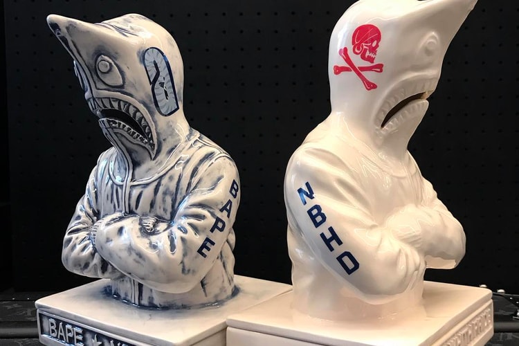 NEIGHBORHOOD Taps BAPE's Shark Hoodie for Its latest Incense Chamber