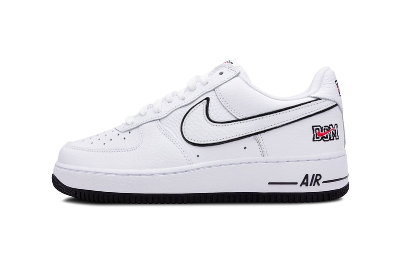 nike air force 1 low dsm release date 2018 december nike sportswear footwear dover street market new york white black red