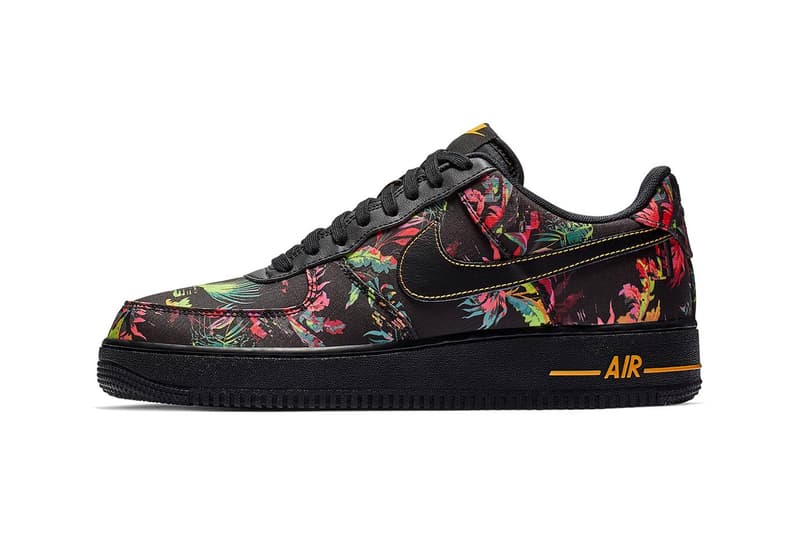 Nike Air Force 1 Low Floral Print Release Date multi color sneaker colorway january 2019 price info model men's women's size purchase online