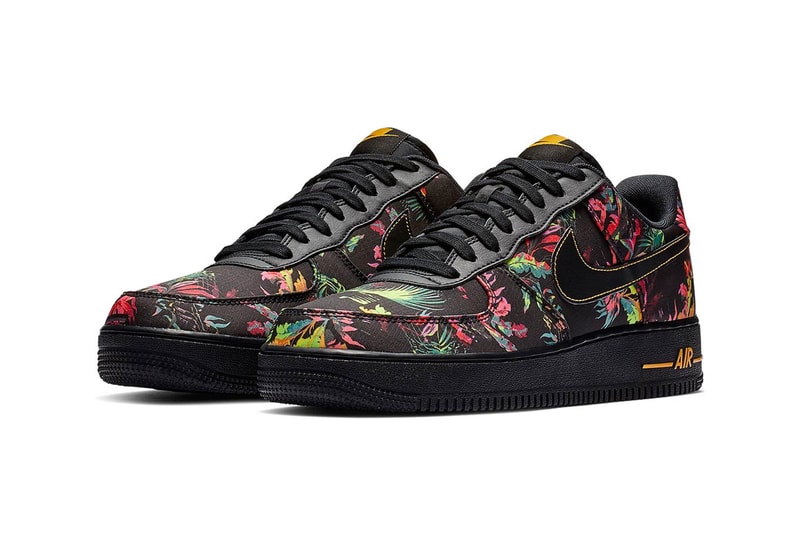 Nike Air Force 1 Low Floral Print Release Date multi color sneaker colorway january 2019 price info model men's women's size purchase online