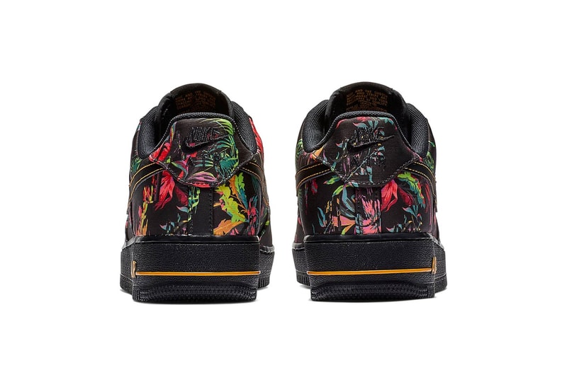 Nike Air Force 1 Low Floral Print Release Date multi color sneaker colorway january 2019 price info model men's women's size purchase online