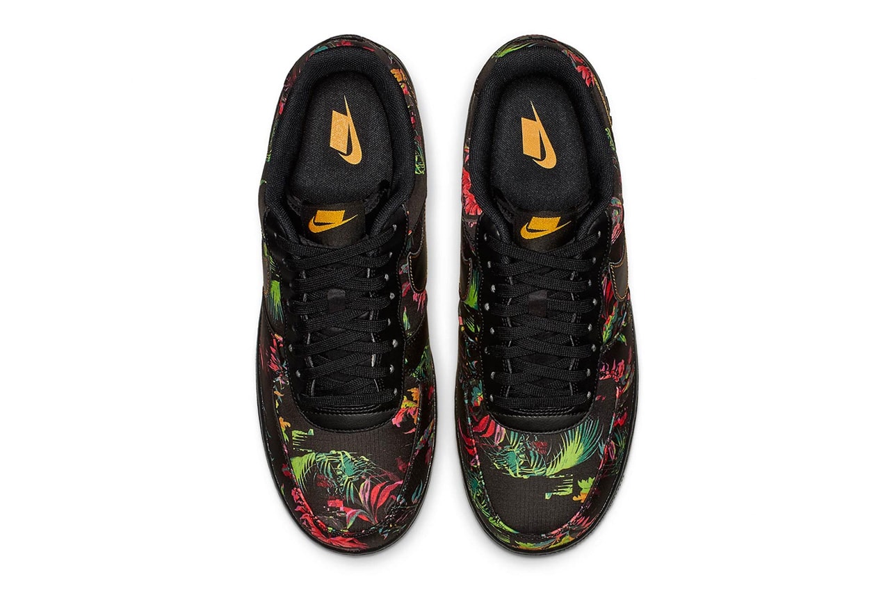 Nike Air Force 1 Low Floral Print Release Date multi color sneaker colorway january 2019 price info model men's women's size purchase online